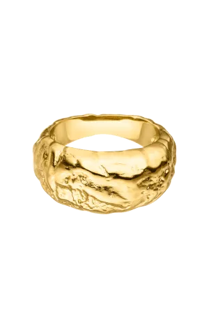 Allure Dome Ring Gold