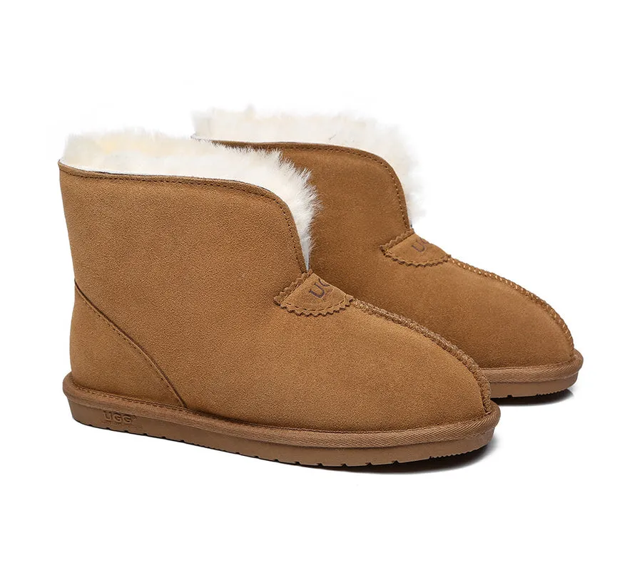 Australian Shepherd UGG Unisex Ankle Wool Parker Slipper Boots