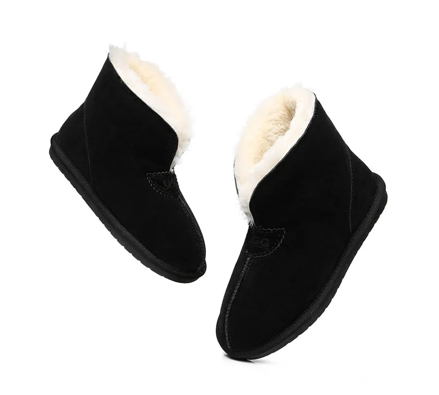 Australian Shepherd UGG Unisex Ankle Wool Parker Slipper Boots