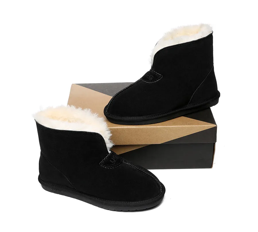 Australian Shepherd UGG Unisex Ankle Wool Parker Slipper Boots