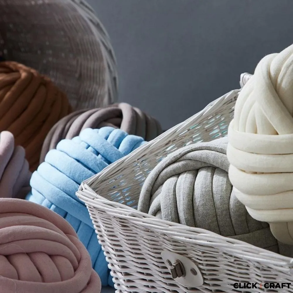 Black - Cotton Tube Yarns