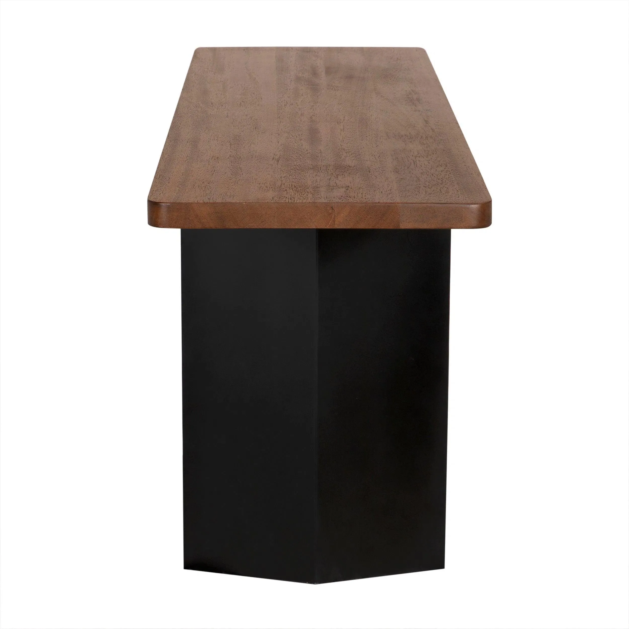 Delta  Wood and Steel Rectangle Console Table