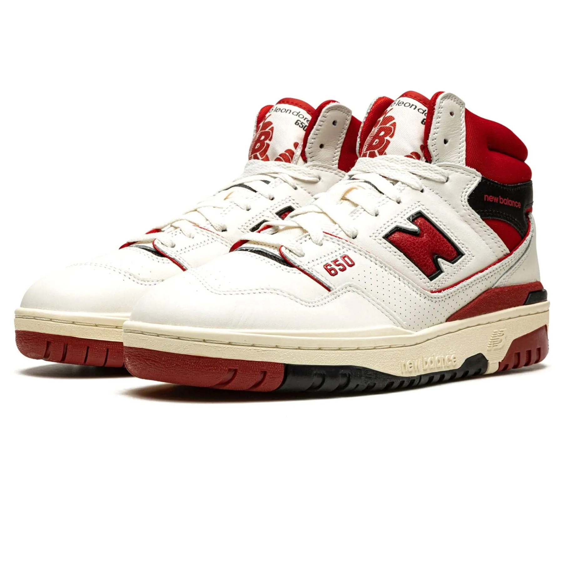 New Balance 650R Aimé Leon Dore 'White Red'