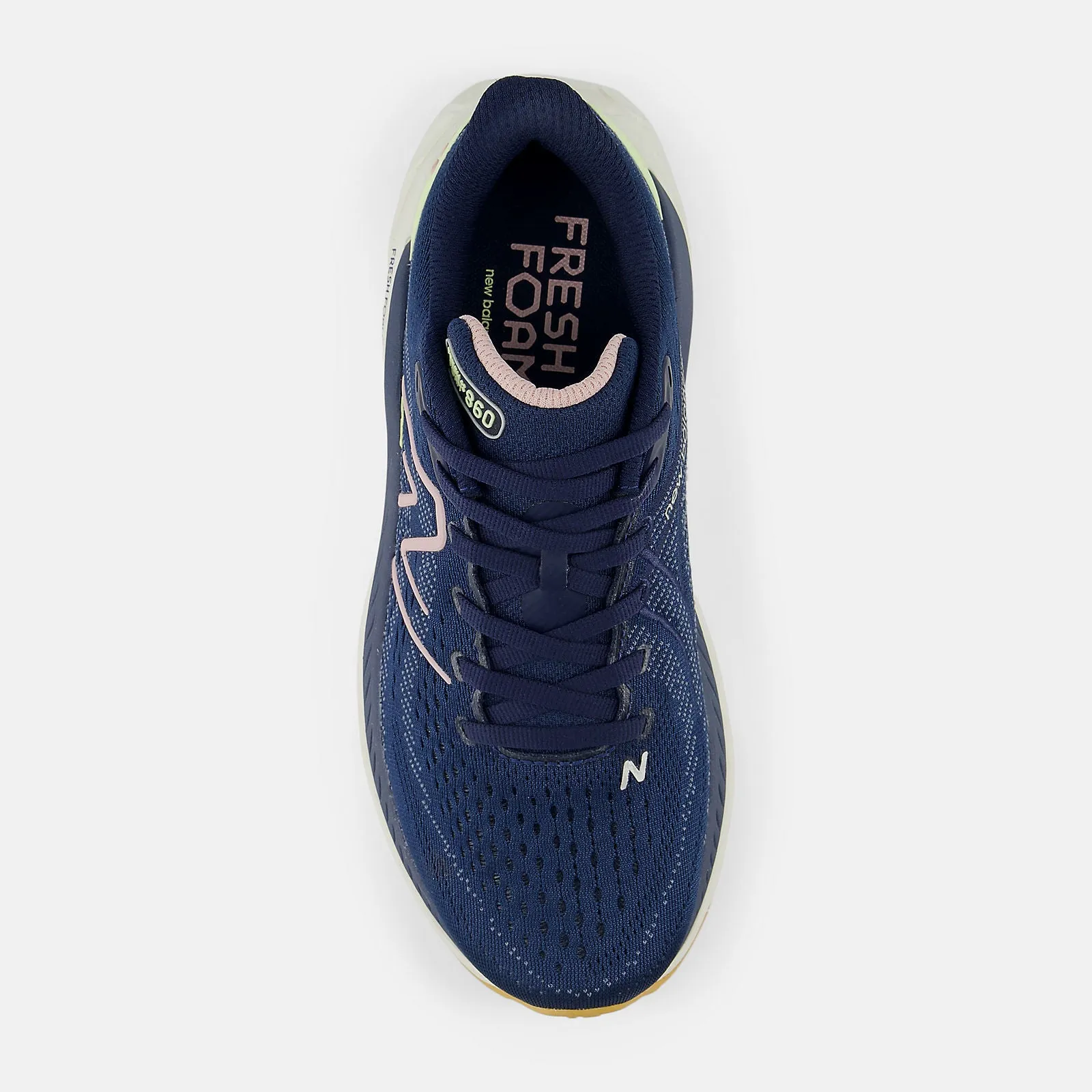 New Balance Women's 860v13 Running Shoe NB Navy / Orb Pink / Vintage Indigo