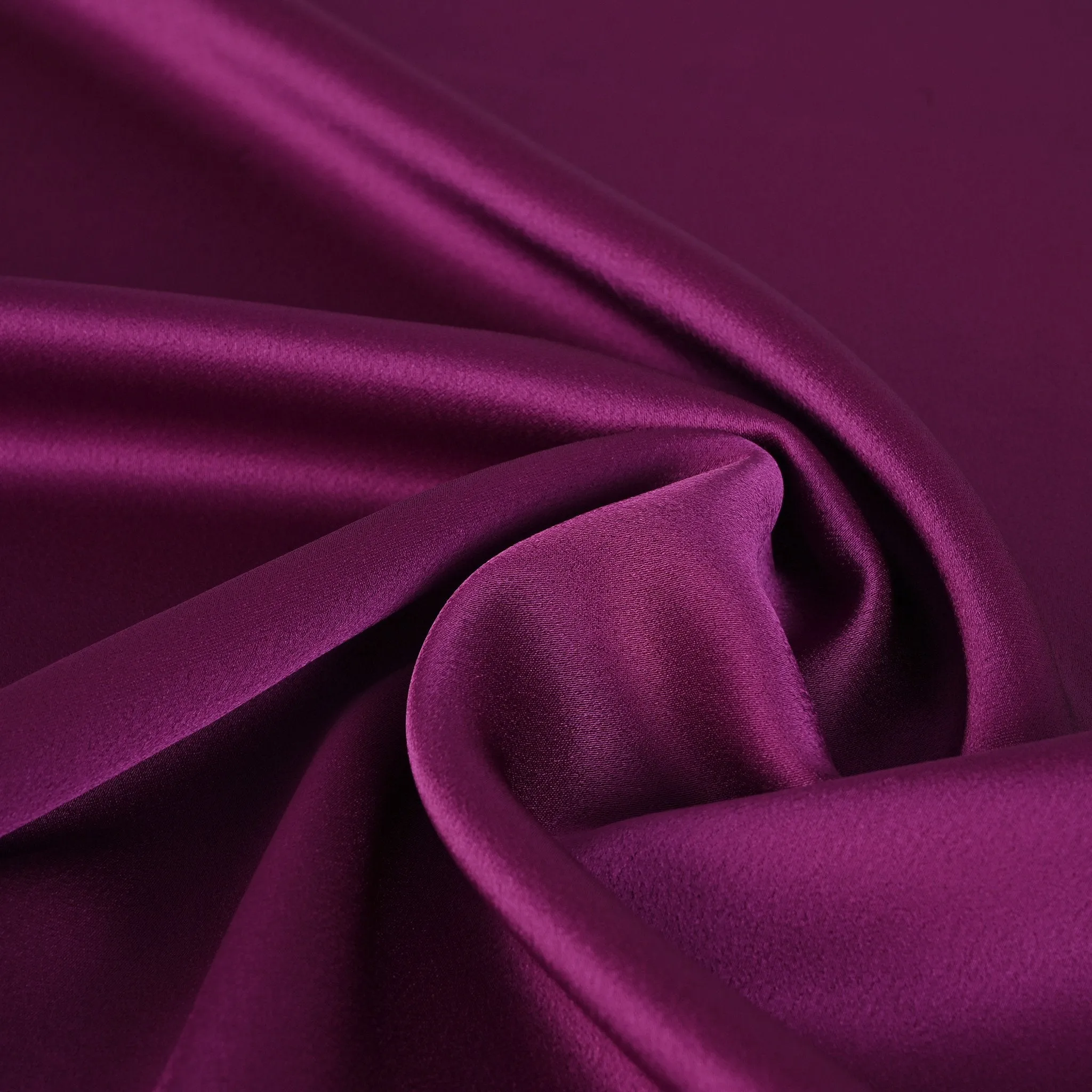 Purple Satin Crepe Fabric - 97107