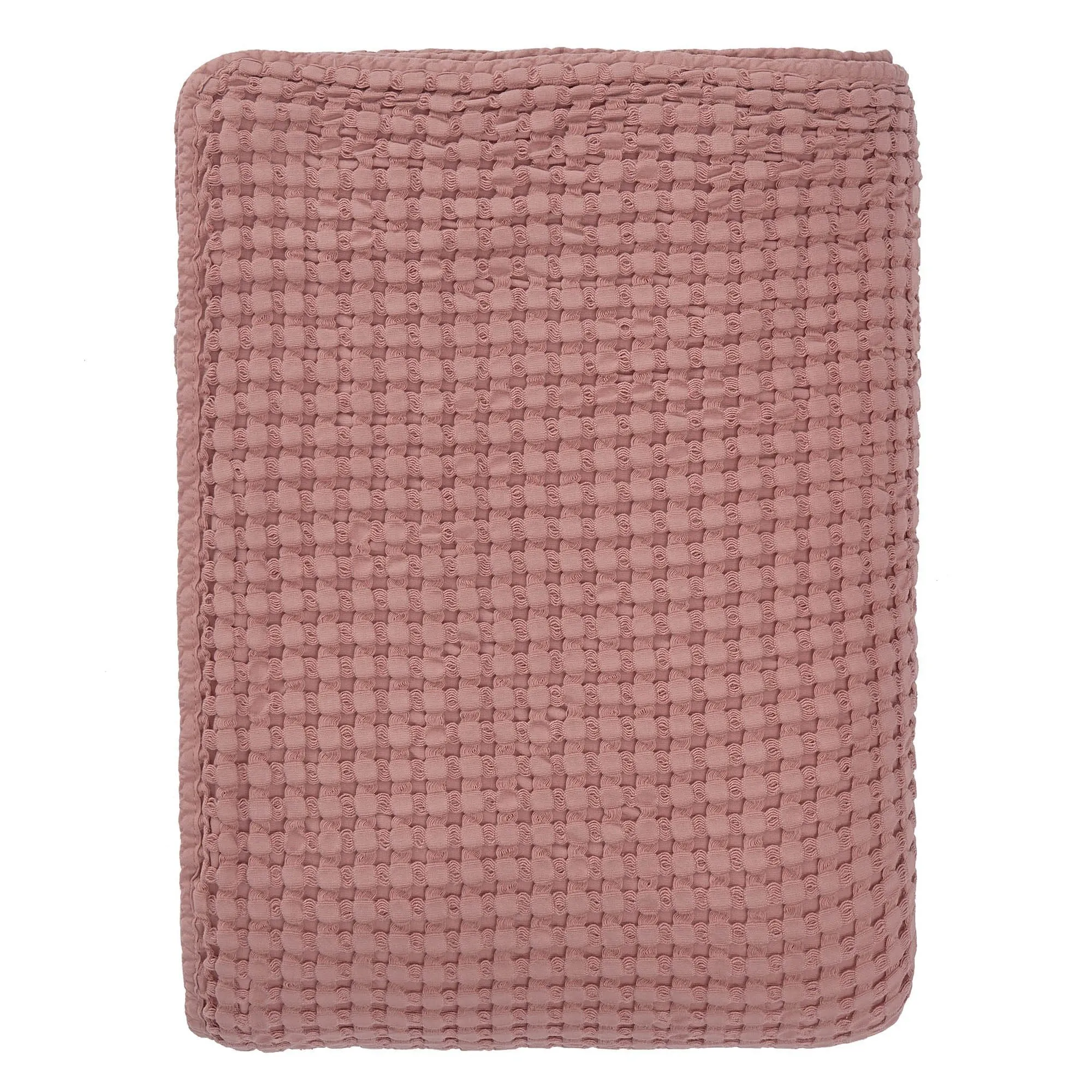 Veiros Cotton Bedspread [Dusty pink]