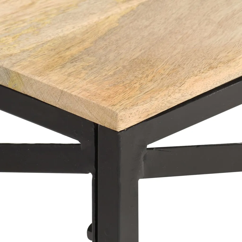 vidaXL Coffee Table 68x68x35 cm Solid Mango Wood